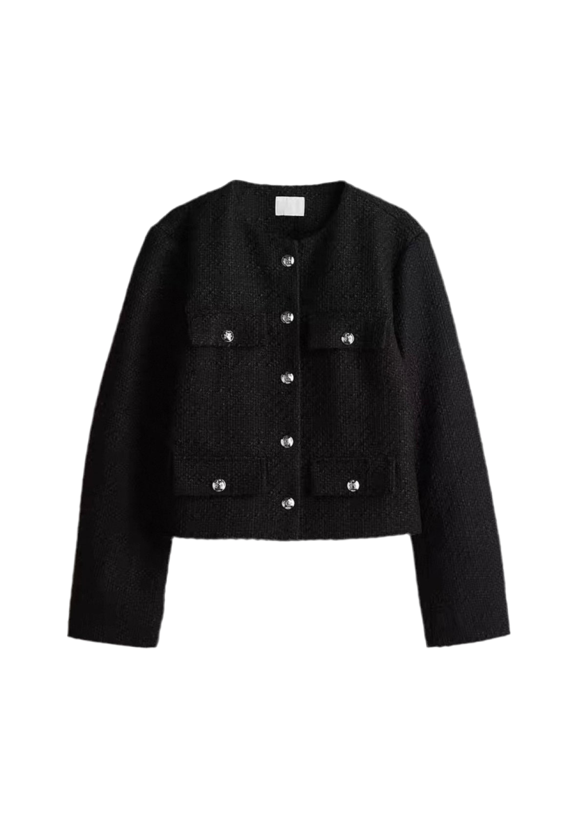 Elegante Bouclé-Jacke