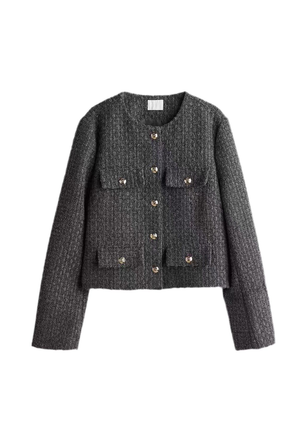 Elegante Bouclé-Jacke