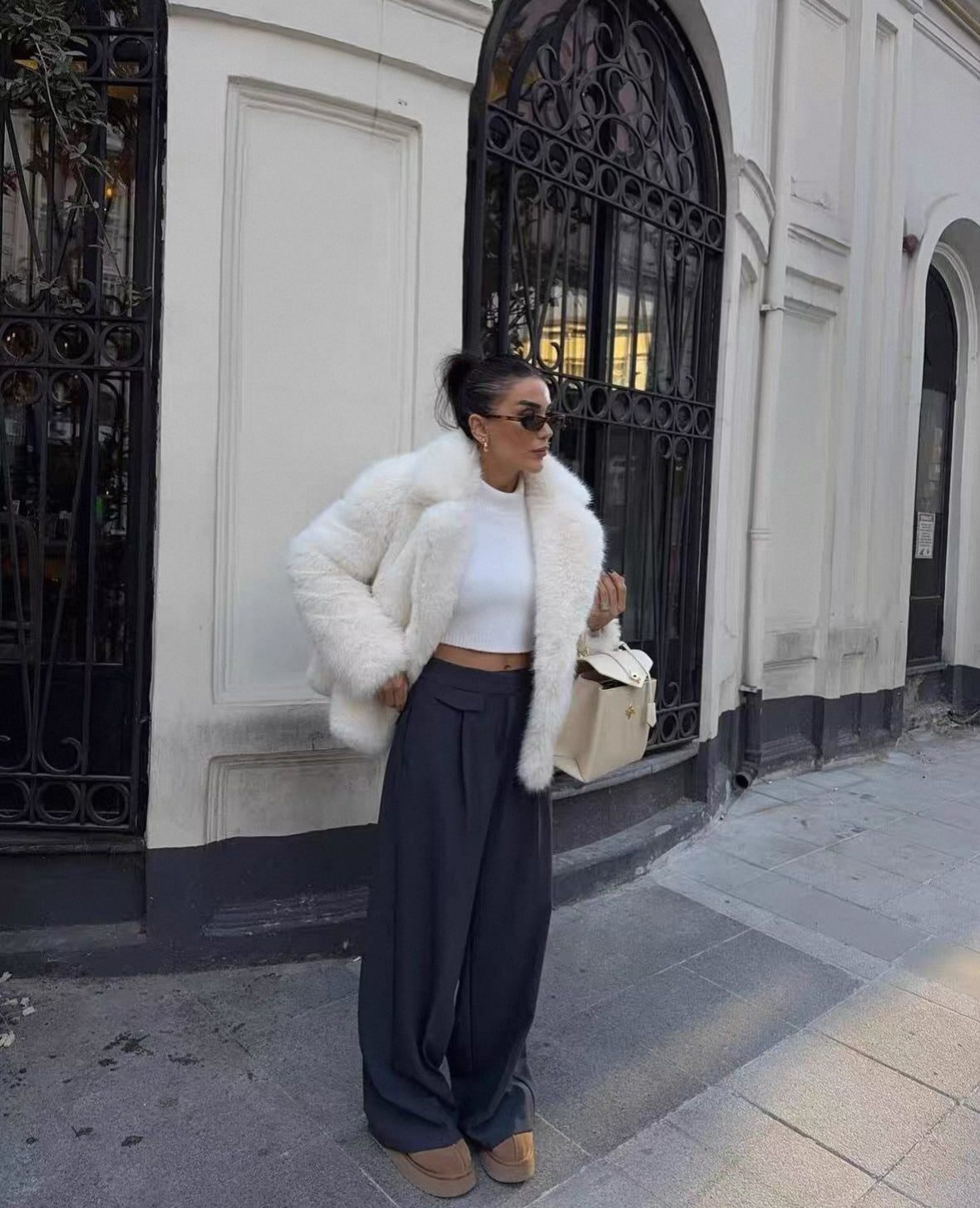 Faux Fur Jacke