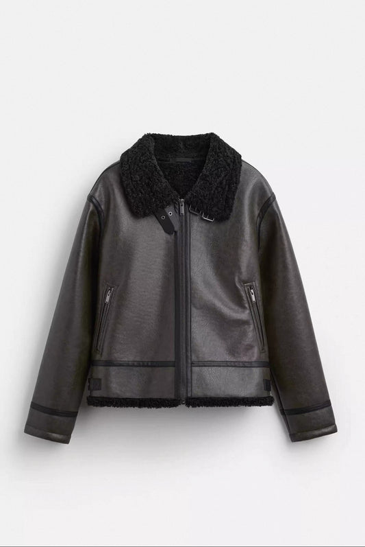 Shearling Style Jacke