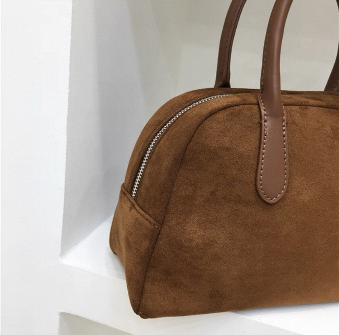 Bowling Bag (Wildleder)