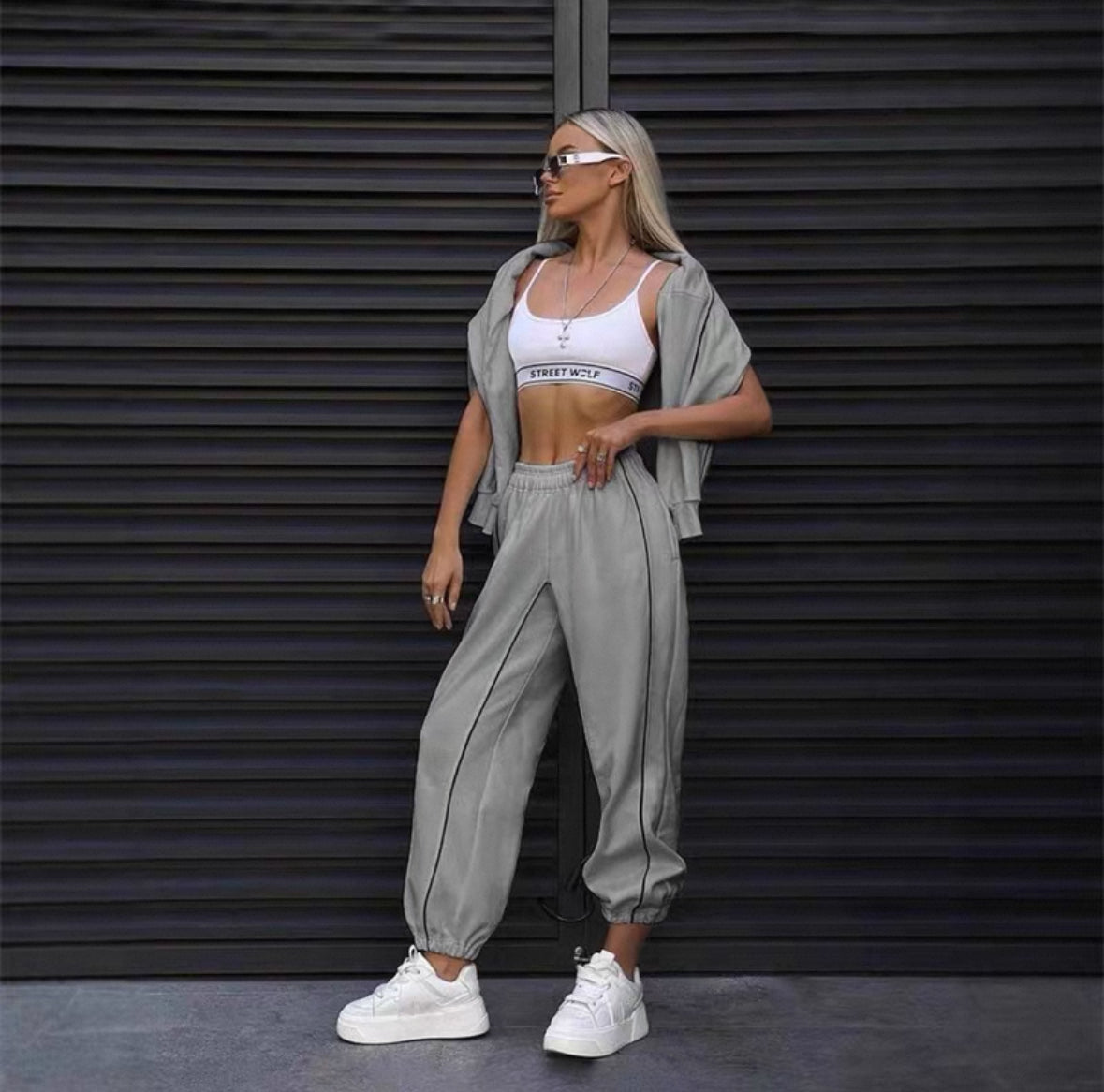Cropped Tracksuit