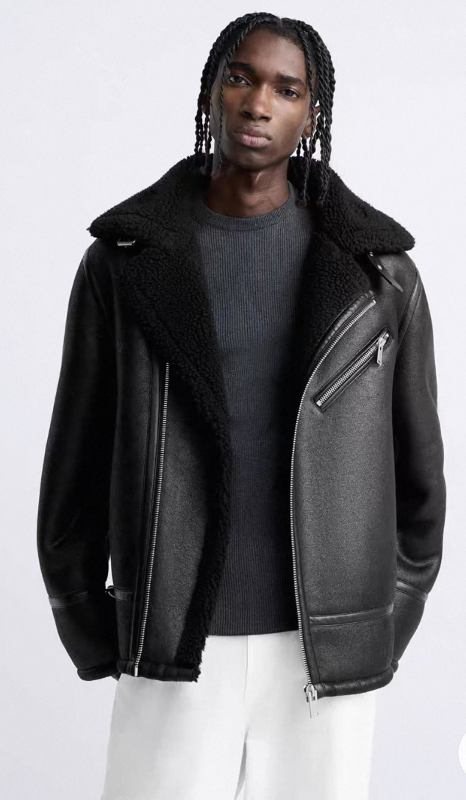 Shearling Style Jacke