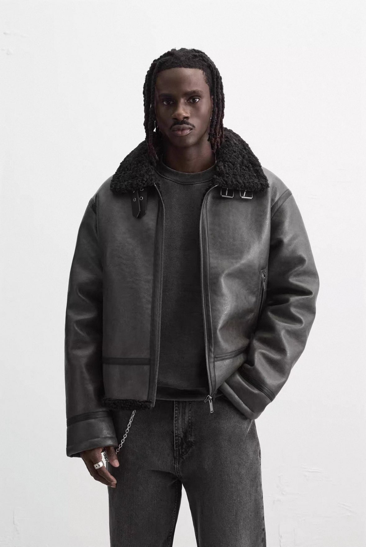 Shearling Style Jacke
