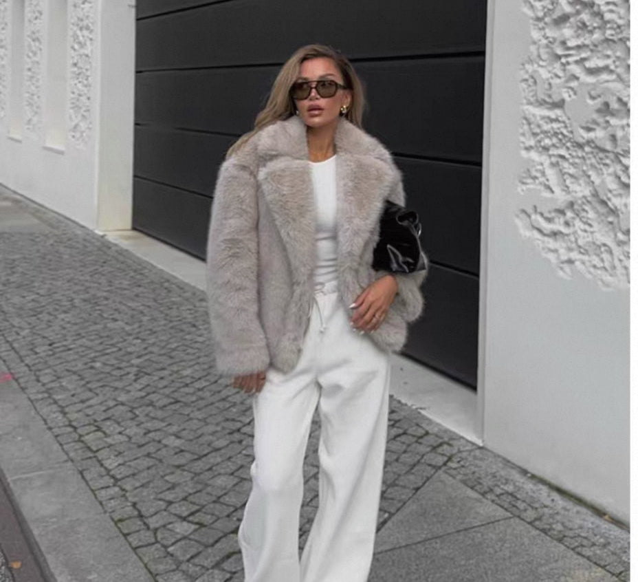 Faux Fur Jacke