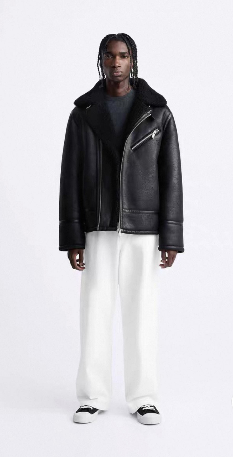 Shearling Style Jacke