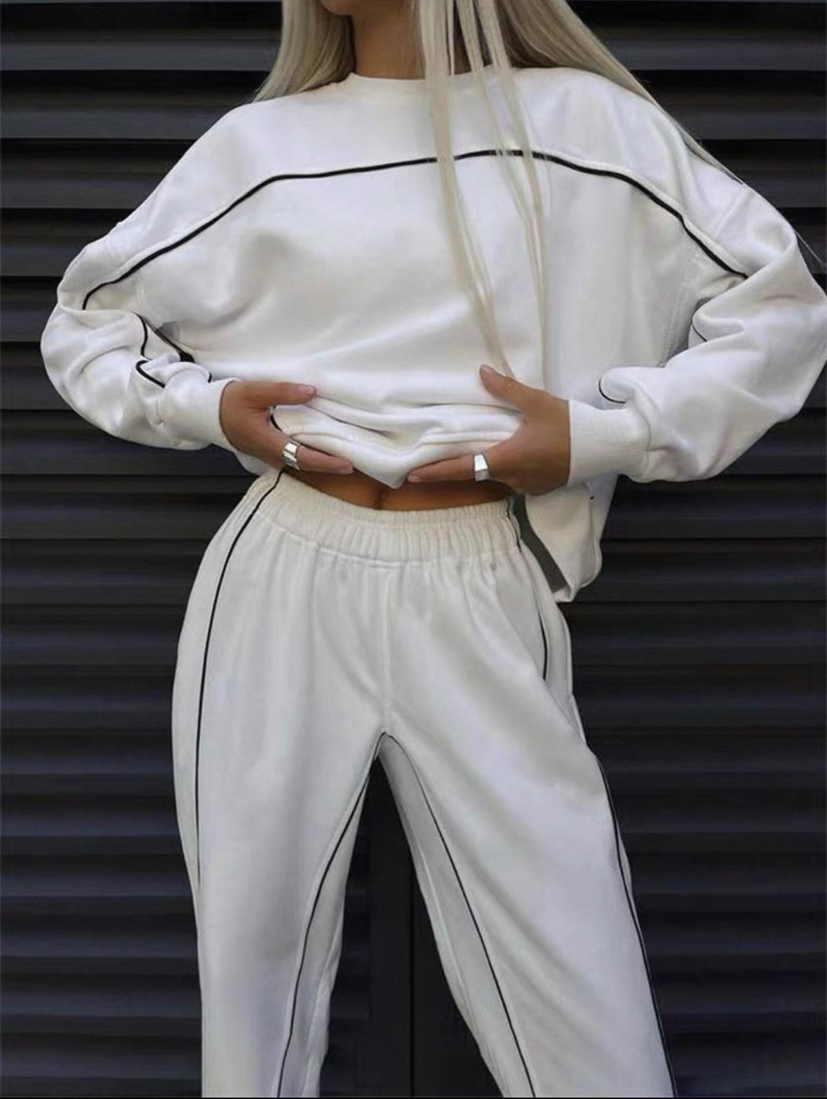 Cropped Tracksuit