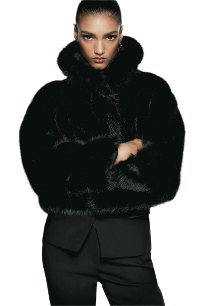Faux Fur Kurzjacke