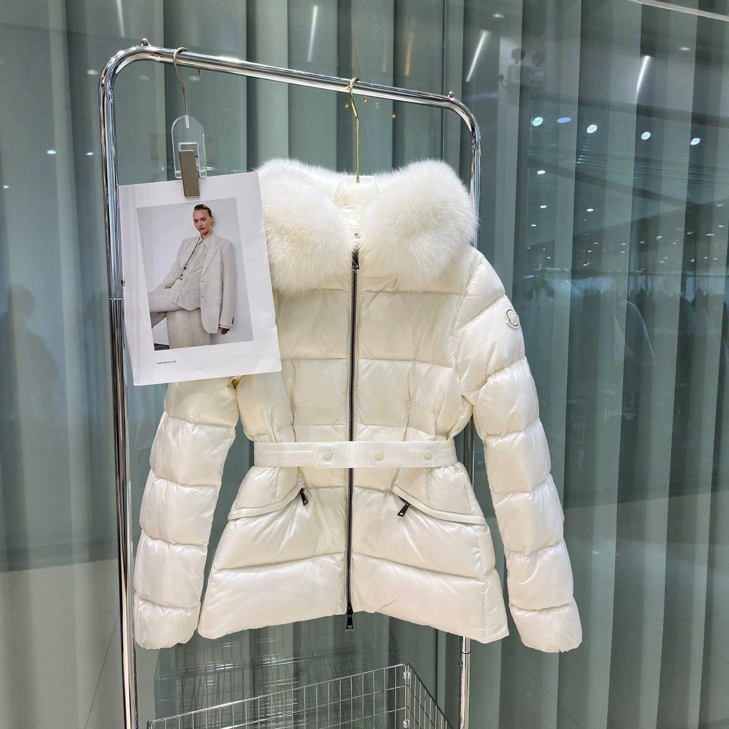 Monc Fox Fur Jacket