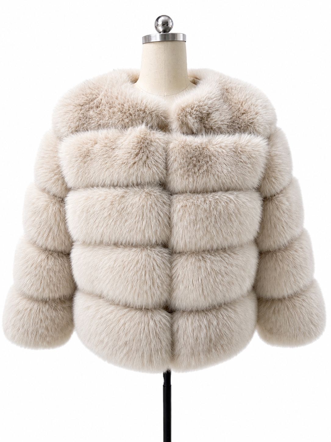 Faux-Fur Jacket – Fluffy Look