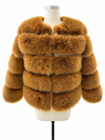 Faux-Fur Jacket – Fluffy Look