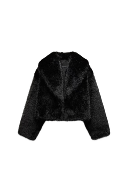 Faux Fur Kurzjacke