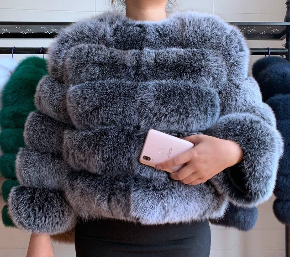 Faux-Fur Jacket – Fluffy Look