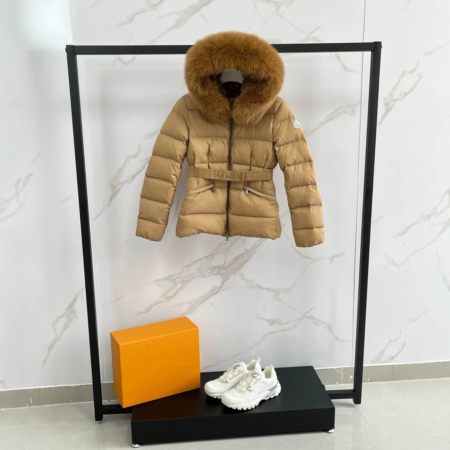 Monc Fox Fur Jacket