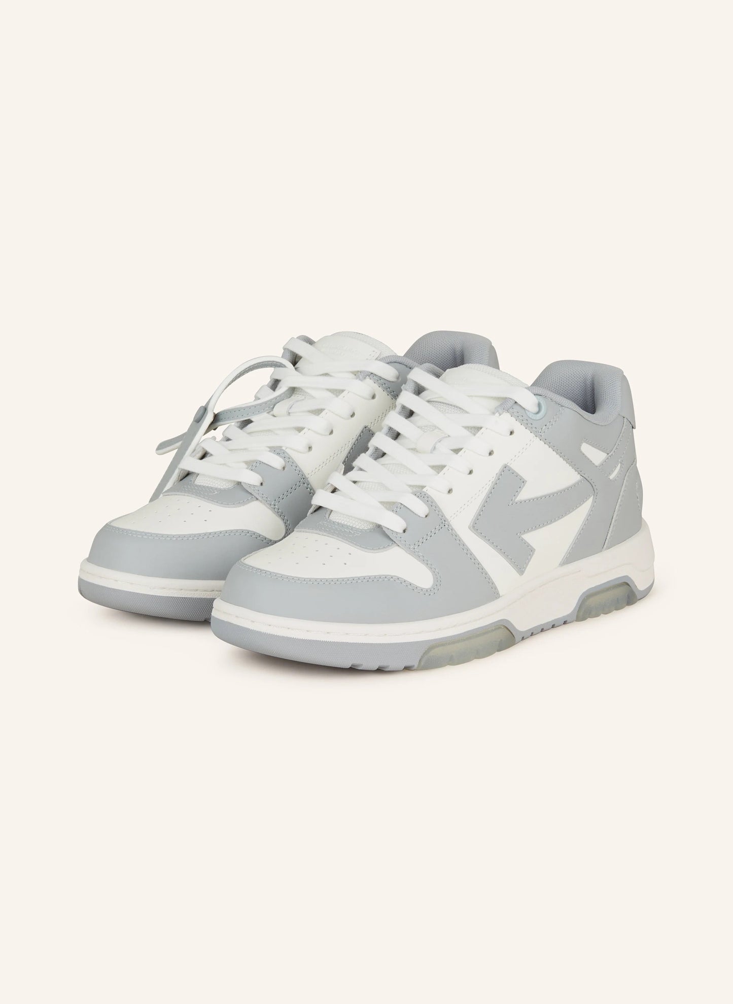 "Off" Sneaker Grey/White
