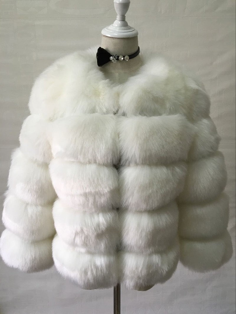 Faux-Fur Jacket – Fluffy Look