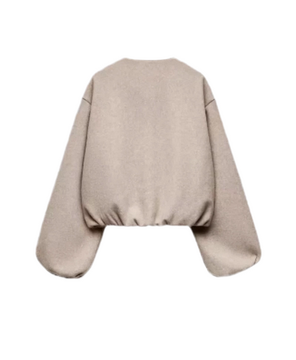 Elegante Cropped Übergangsjacke