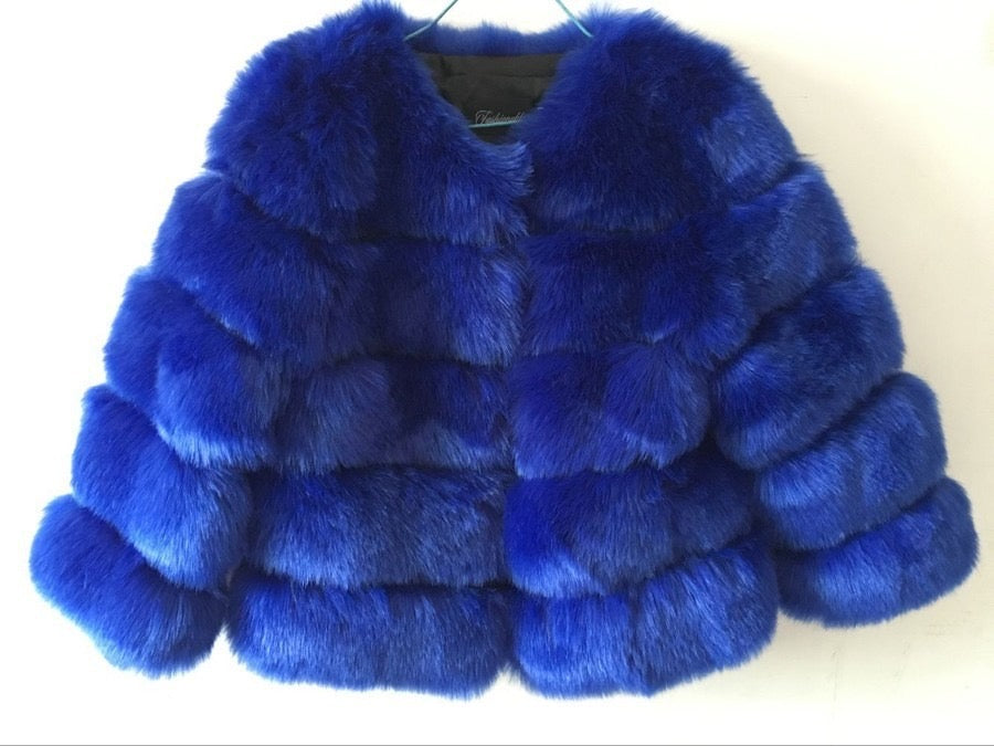 Faux-Fur Jacket – Fluffy Look
