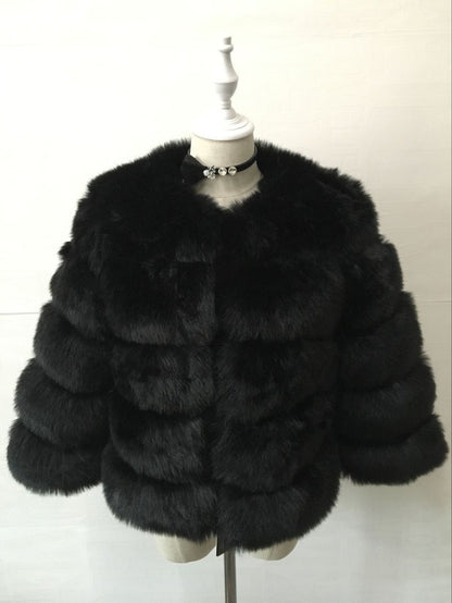Faux-Fur Jacket – Fluffy Look