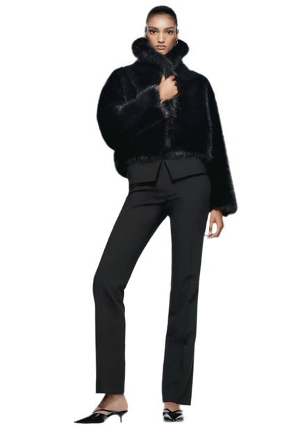 Faux Fur Kurzjacke
