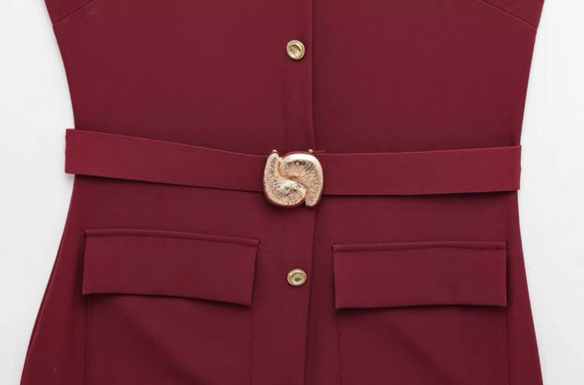 Elegantes ärmelloses Kleid