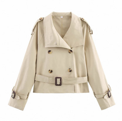 Kurze Trenchcoat