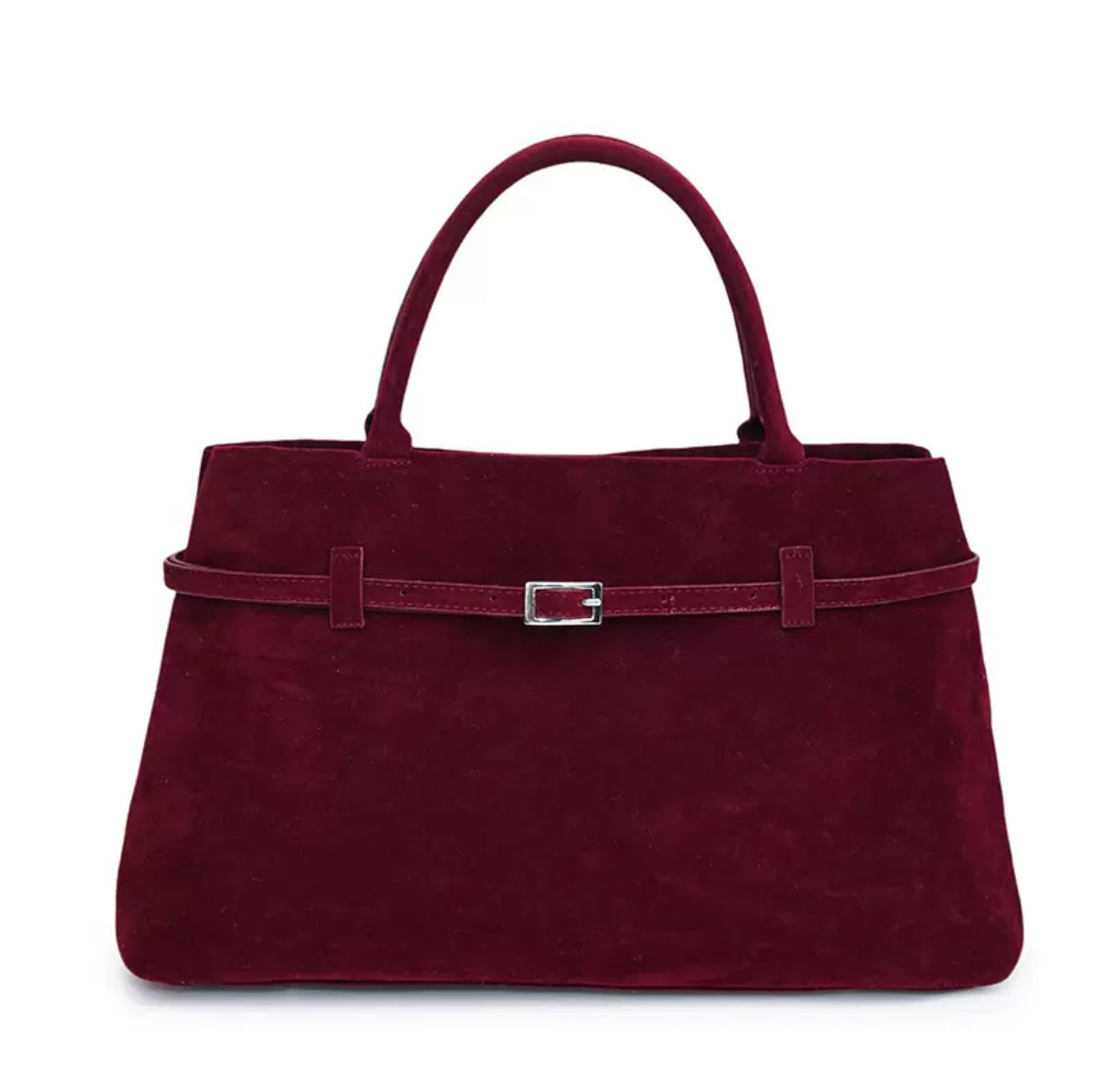 Wildleder Handtasche