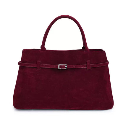 Wildleder Handtasche