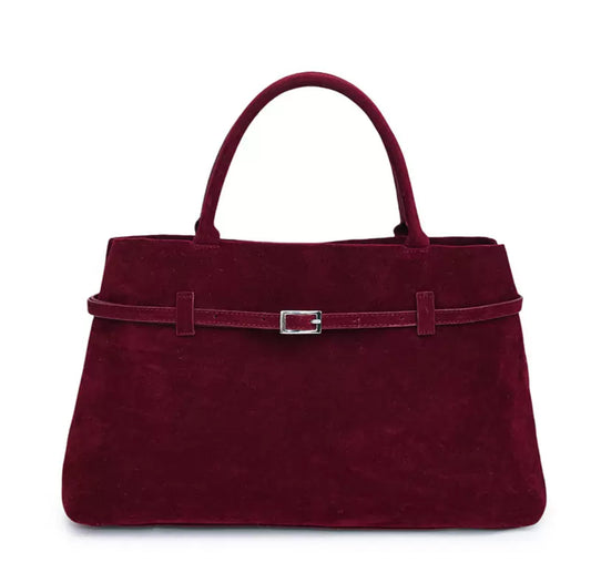 Wildleder Handtasche