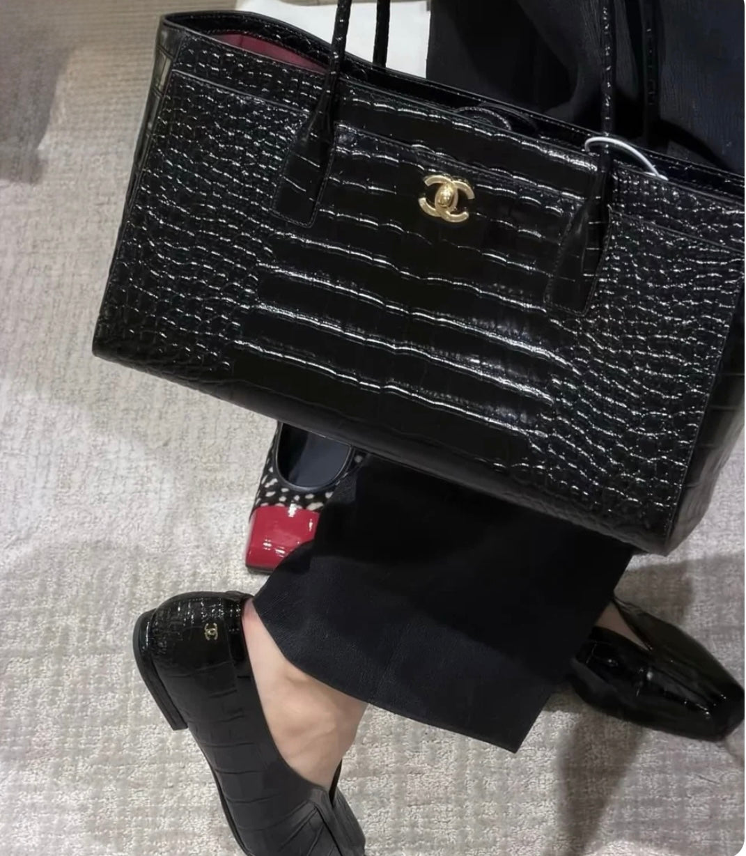 CC Bag Crocodile Embossed