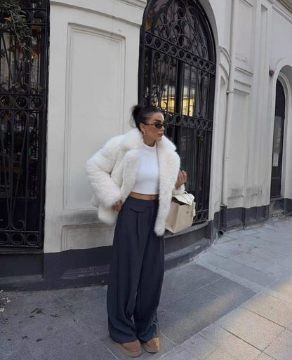 Faux Fur Jacke
