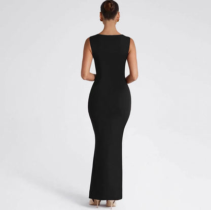 Langes Bodycon-Abendkleid