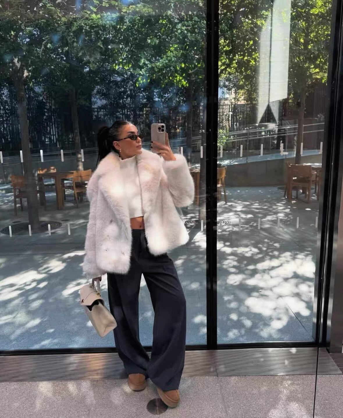 Faux Fur Jacke