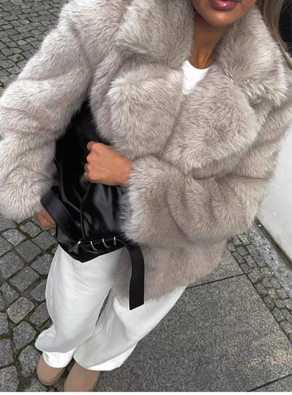 Faux Fur Jacke