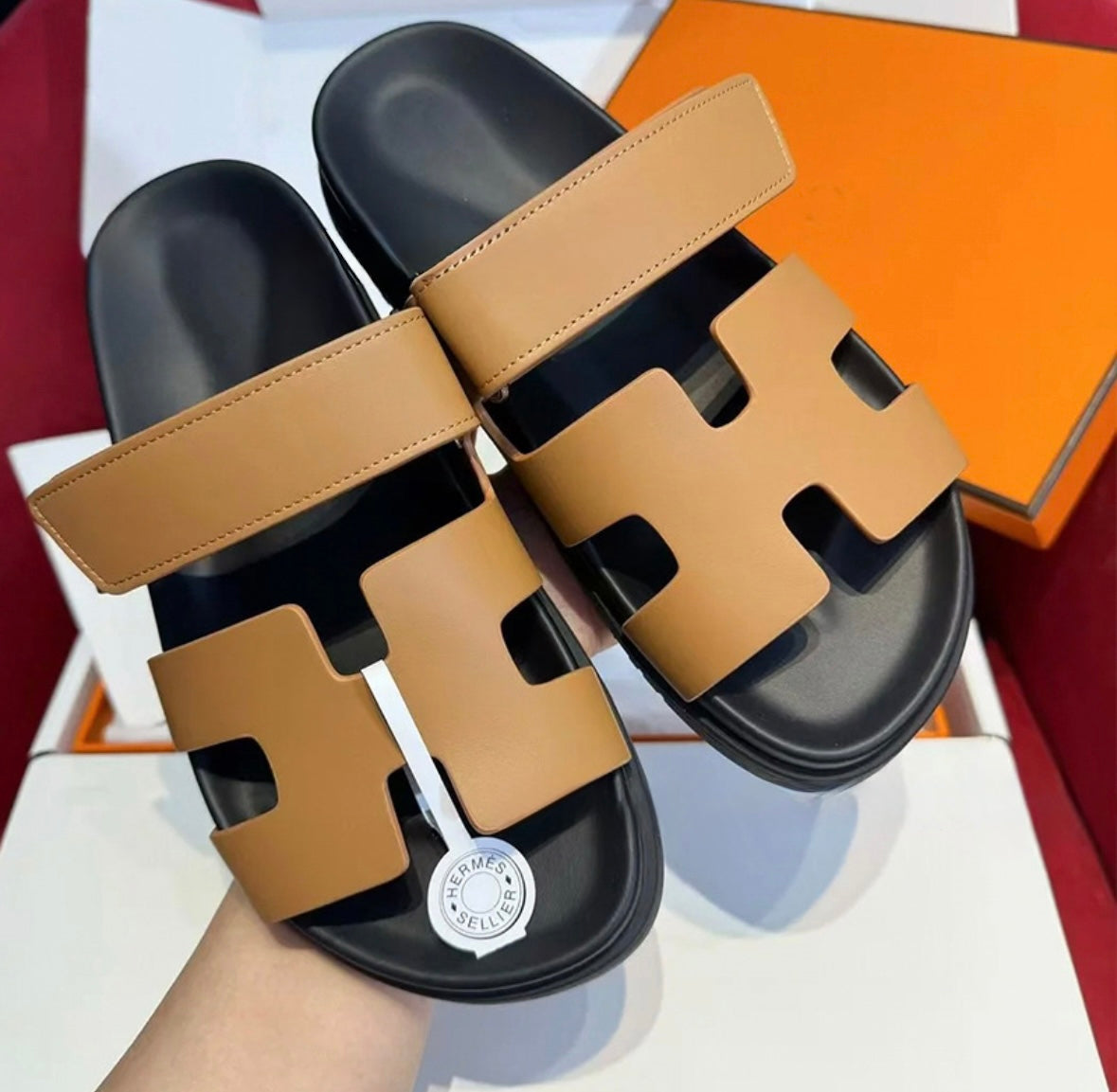 HRMS Flat Sandals