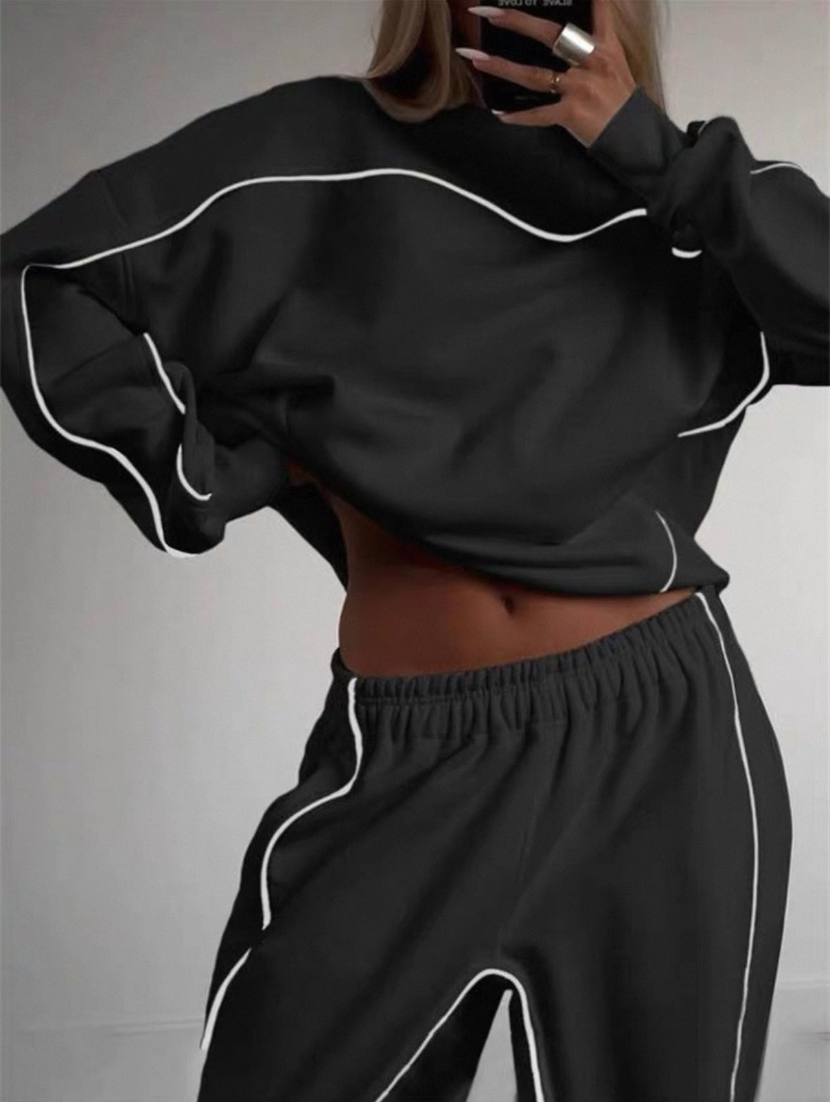 Cropped Tracksuit