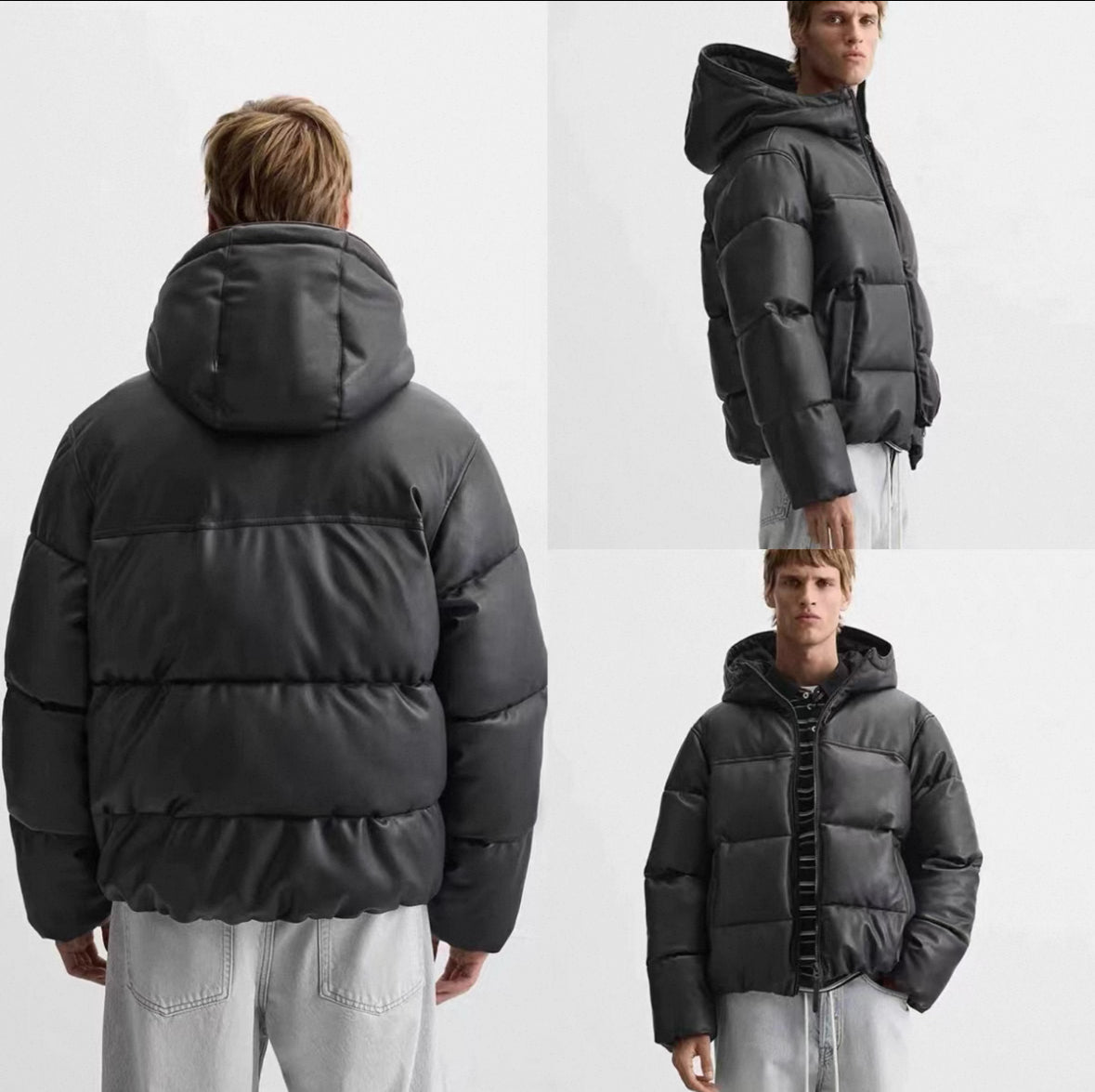 Steppjacke mit Kapuze