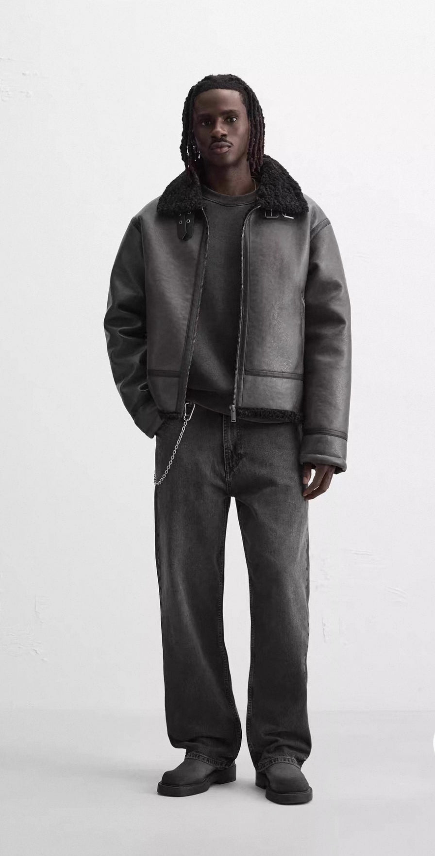 Shearling Style Jacke
