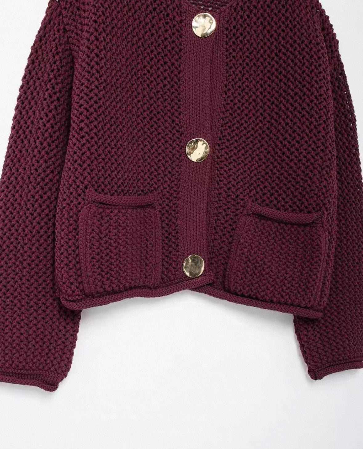 Grobstrick-Cardigan