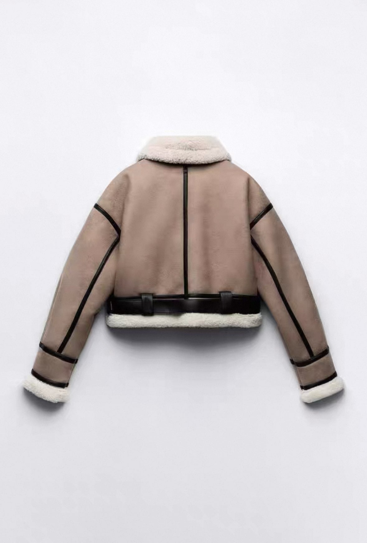 Shearling-Jacke