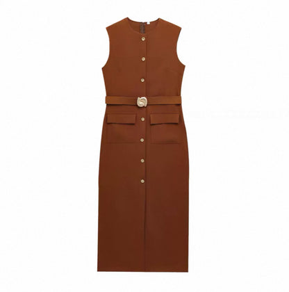 Elegantes ärmelloses Kleid