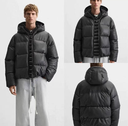 Steppjacke mit Kapuze