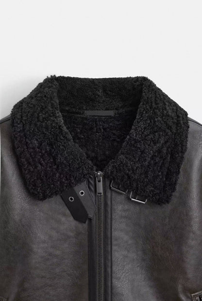 Shearling Style Jacke