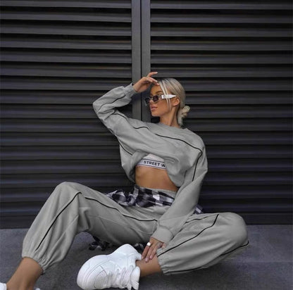 Cropped Tracksuit