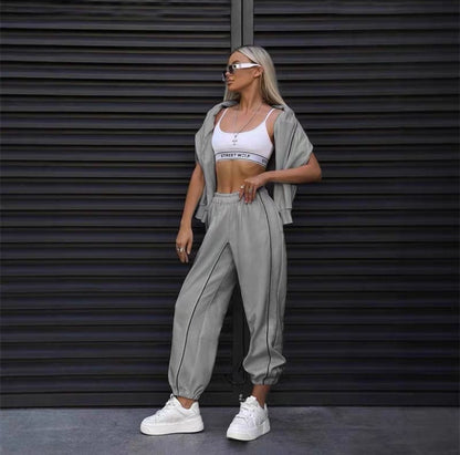 Cropped Tracksuit