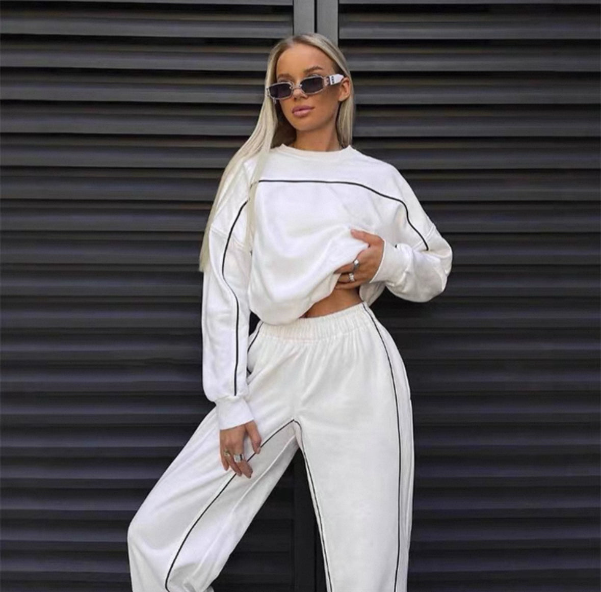 Cropped Tracksuit
