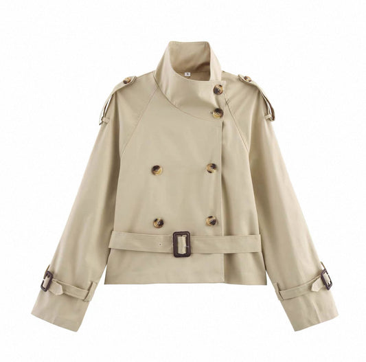 Kurze Trenchcoat