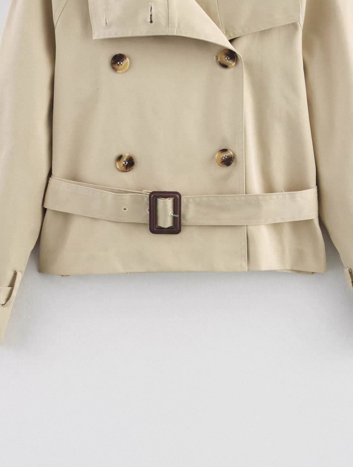 Kurze Trenchcoat