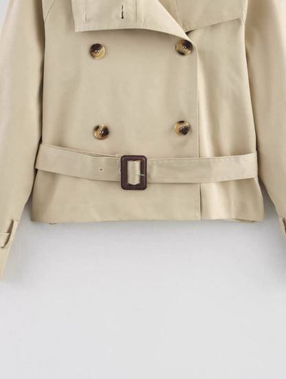Kurze Trenchcoat
