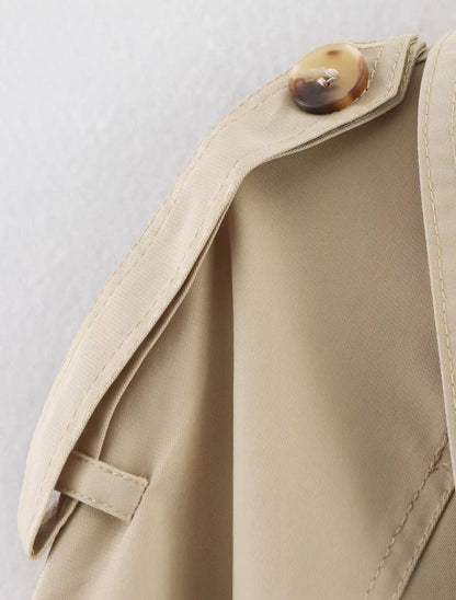 Kurze Trenchcoat
